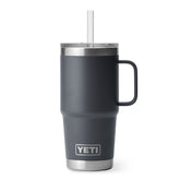 Rambler 25 oz Straw Mug Charcoal