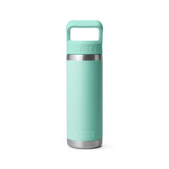 Rambler 18oz Straw Bottle Seafoam