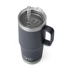 Rambler 25 oz Straw Mug Charcoal